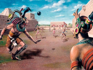 Juego pelota Mexico