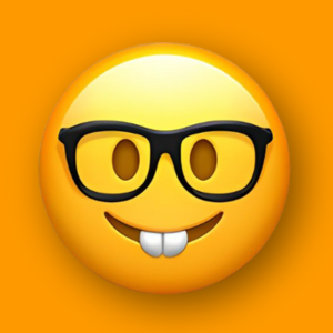Cara gafas emoji