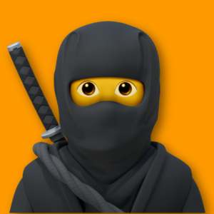 Ninja amarillo emoji